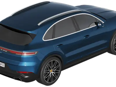Porsche Cayenne 2024 3D model purchase