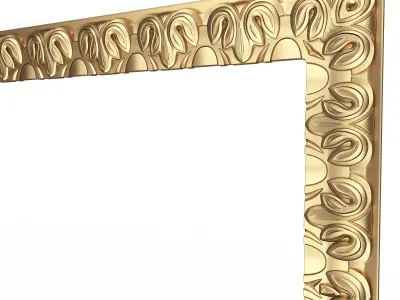 Classic Frame 024 Low-poly 3D model