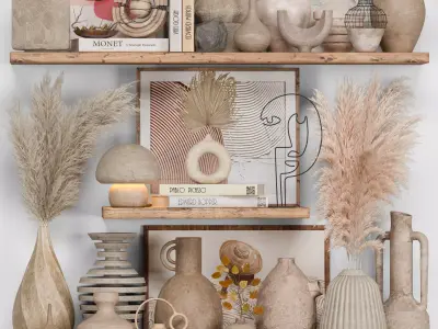 DECOR SET 10 3D model