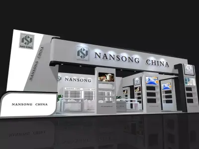 Showroom - Area - 12X10-3DMAX2009-026 3D model