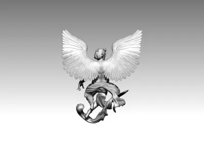 Angel  Wings 3D print model