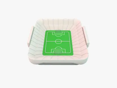 Field Pitch 3D model