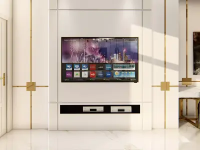 LUXURY LIVING ROOM 3D model