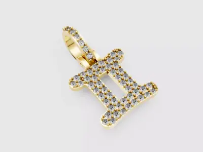 Gemini Pendant 3D print model