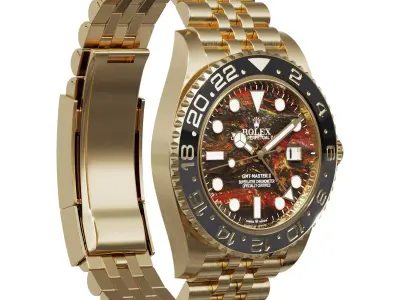 Rolex GMT-Master II tiger iron 3D model