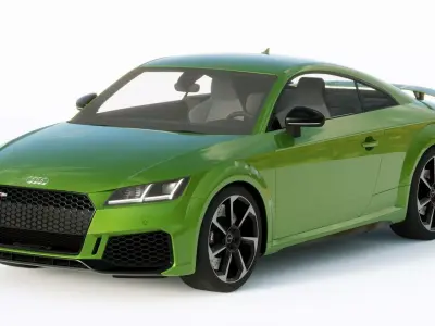 Audi TT RS Coupe 2020 3D model