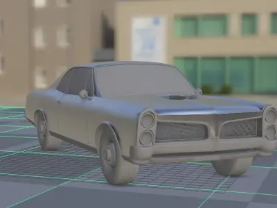 car 3d model 3D model buy