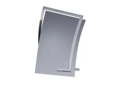 QUA Mirror A4 Corona and Vray 3D model