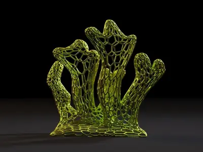 Coral decor 3D print model purchase