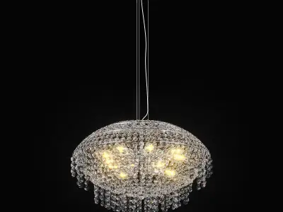 700120 Classic Osgona Chandelier 3D model