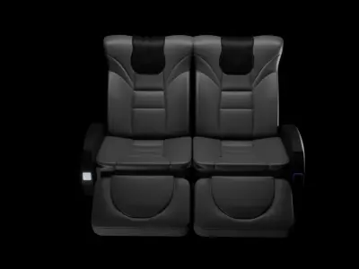 3D SEAT BUS MODEL 3D model