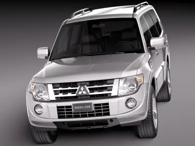 Mitsubishi Pajero 2006-2013 3D model