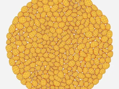 Stone decor n118 3D model