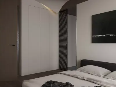 Bedroom interior scenes  3D model