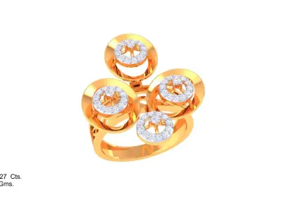 Timeless Treasures Stunning Luxury Rings 3D print model