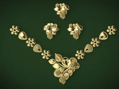 Pakistani gold Service 3D print model