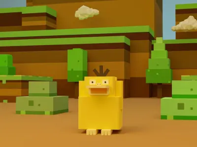 Pocket Monster Free 3D model