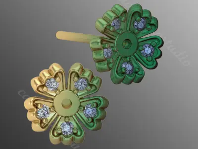 Earrings od69 3D print model