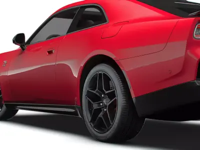 Dodge Charger Daytona RT Stage 1 2D LB 2026 3D model