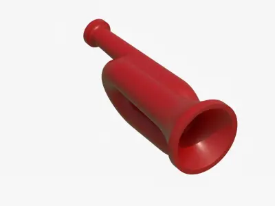 Lego Musical Instruments Saxophone 3D model