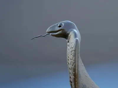 Cobra snake  3D model