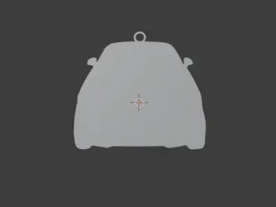 car pendant-05 printable jewelry 3D print model