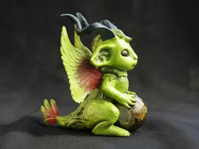 Little Faerie  3D print model
