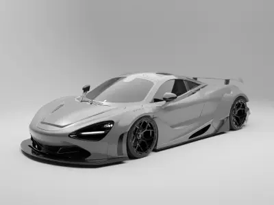 McLaren 720s 3D model