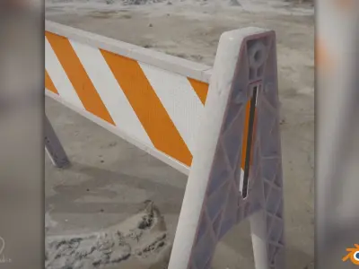 Traffic Safety Asset Pack 3D model