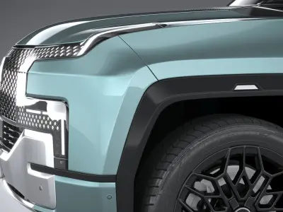 BYD Yangwang U8 2024 3D model