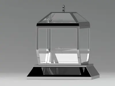 Glass Box 3D model
