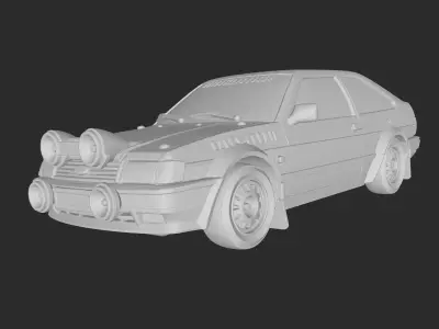 road car1 3D print model