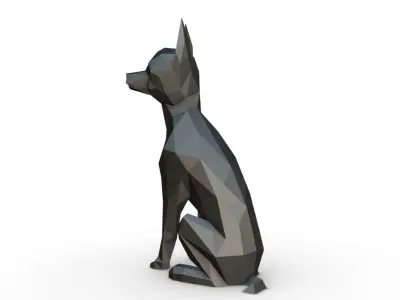 Miniature Pinscher 3D print model