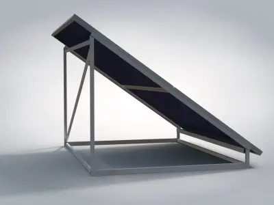Solar Panel 3D model