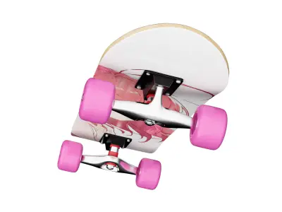 Skateboard 05 3D model