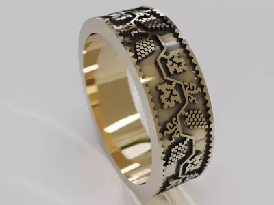 ring obr 619 3D print model
