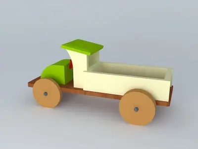 Toy truck 3D model