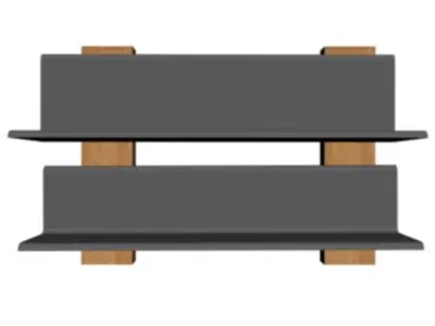 7 16in Thick Equal Angle 3D model
