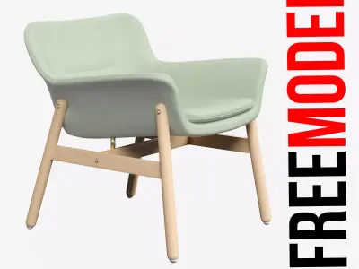Chair VEDBO Free 3D model