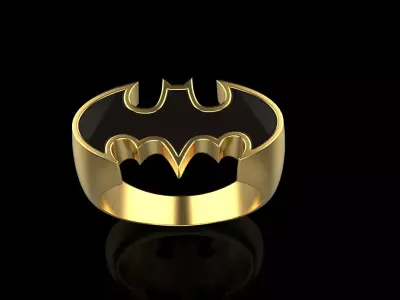 Batman ring model 873 3D print model