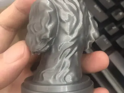 Dog sculpture 3D print model
