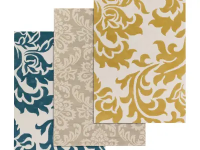 Rug Set 1168 3D model