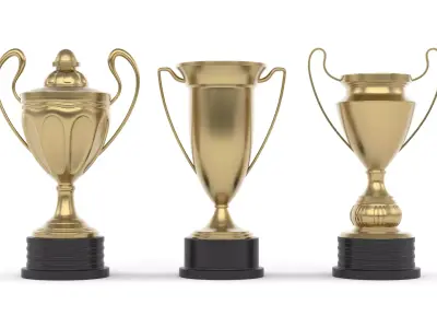 Trophy Cups 3D model 116