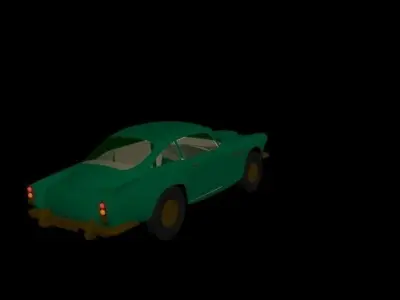 old car Free 3D model