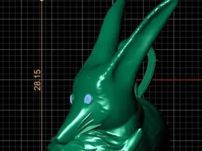 NEAR ANIMAL PENDANT 3D PRINTABLE MODLE  3D print model