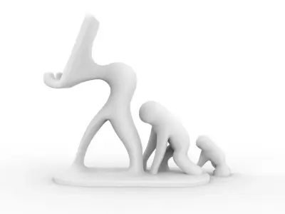 Evolution of Man 3D Printable 3D print model