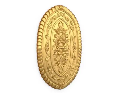 Classic decor ornament 57 3D print model