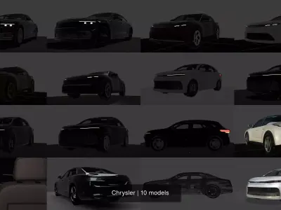 Chrysler 3D Model Pack