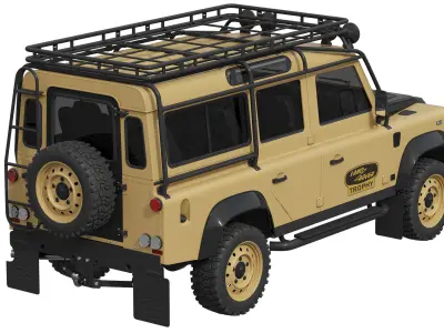 Land Rover Defender Works V8 Trophy 3D model
