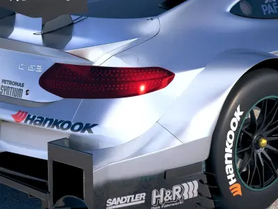 Mercedes AMG C-coupe c63 DTM 2017 3D model